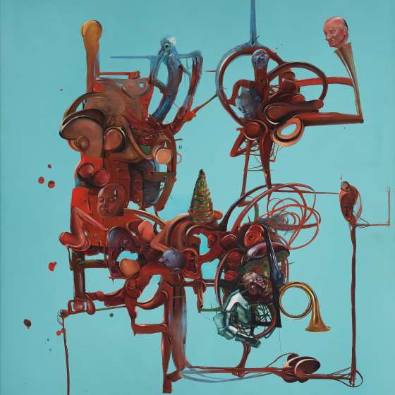 Ecce Homo, olej na płótnie, 220x240 cm, 2005