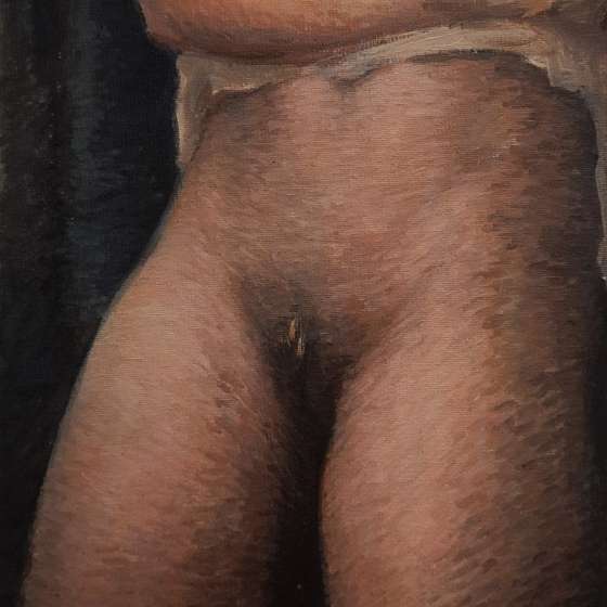 Bez tytułu, Technika olejna, 18x24 cm, 2020