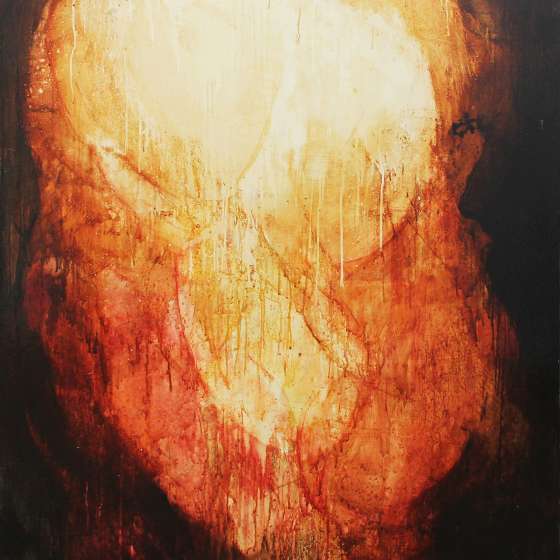 Ciało XVIII, 110x140cm, olej na płótnie