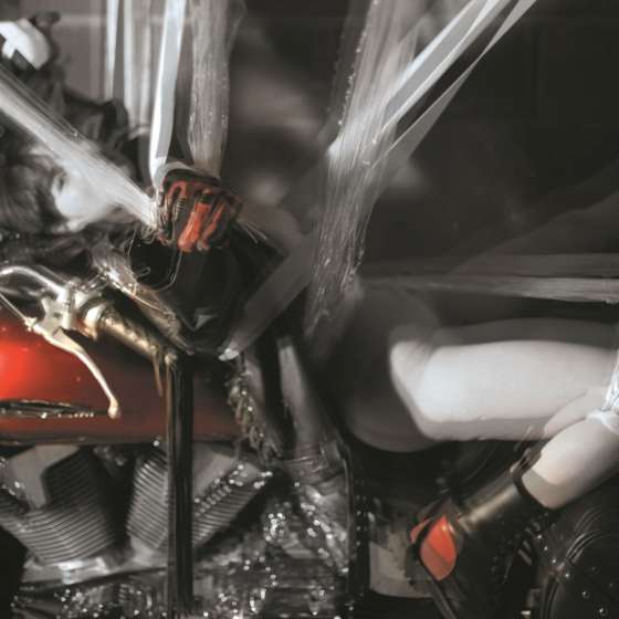 Cykl grafik inspirowanych motocyklem Honda CTX 1300, 100 x 70 cm, Druk cyfrowy