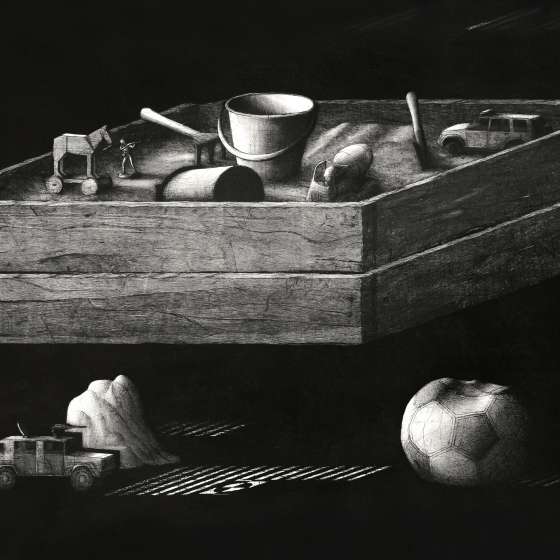 Kamil Kocurek_Sandpit_wkleslodruk_120x75cm_2020