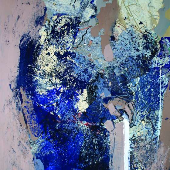 Ślepcy, 2015, 140x100 cm, akryl na płótnie