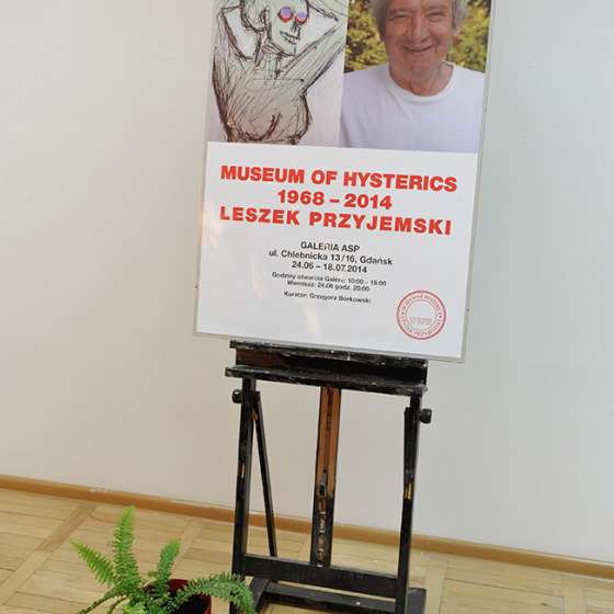 Wystawa Leszka Przyjemskiego | Museum of Hysterics 1968 - 2014