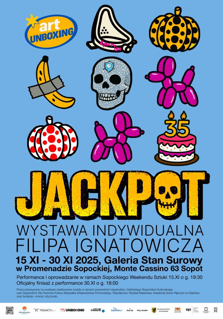 JACKPOT. Wystawa indywidualna Filipa Ignatowicza
