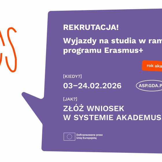 Rekrutacja na wyjazdy na studia w ramach programu Erasmus+