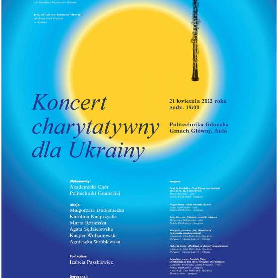 Koncert charytatywny dla Ukrainy 
