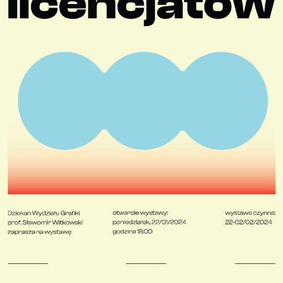 Wystawa licencjatów