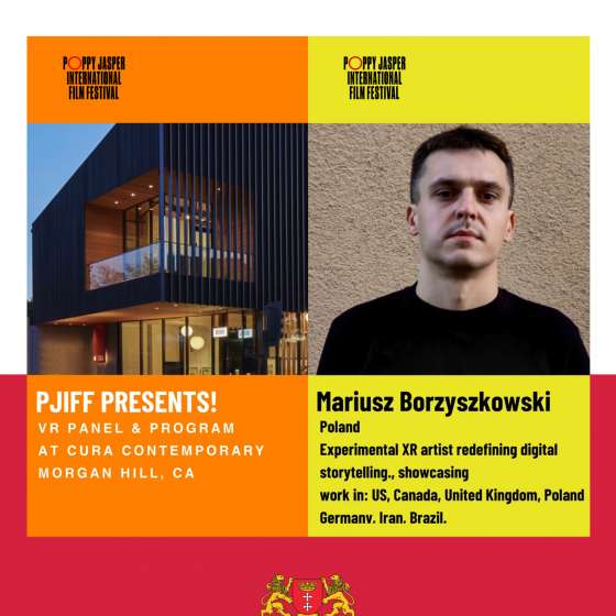 Mariusz Borzyszkowski nominowany do udziału w Poppy Jasper International Film Festival w Kalifornii