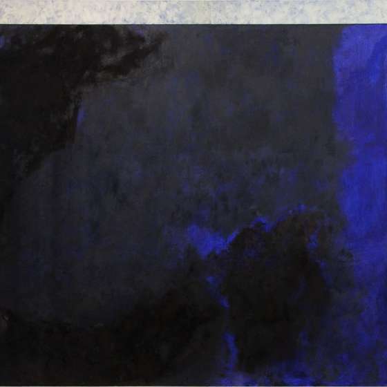 II, olej z woskiem na płótnie, 213x275 cm, 2019