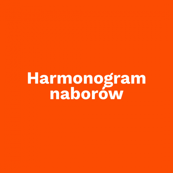 Harmonogram naborów 