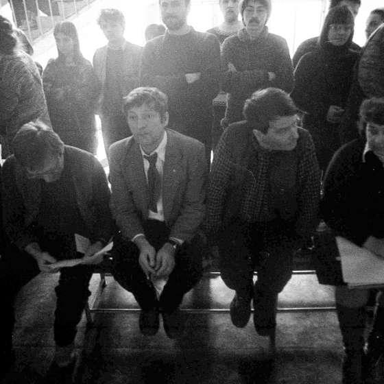 Obrony prac dyplomowych na Wydziale Malarstwa – Katedrze Grafiki Użytkowej, 1982-1984 [I/97/23]