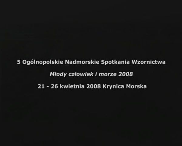Młody człowiek i morze 2008