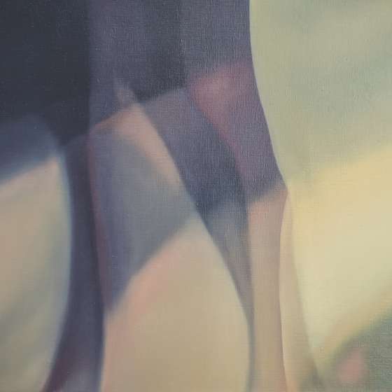 POGŁOS I, olej na płótnie, 30x40 cm, 2024