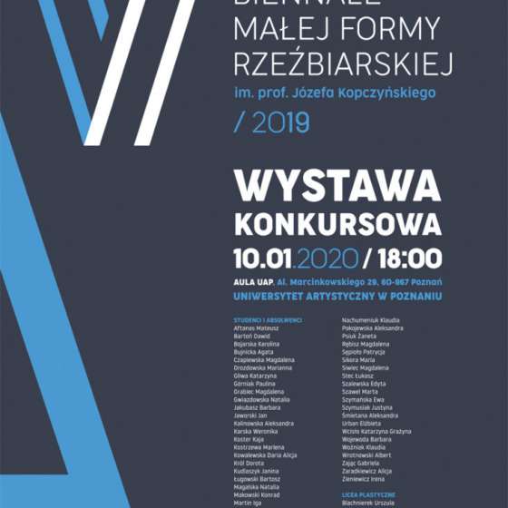 Zwycięzcy 5. Studenckiego Biennale Małej Formy Rzeźbiarskiej 