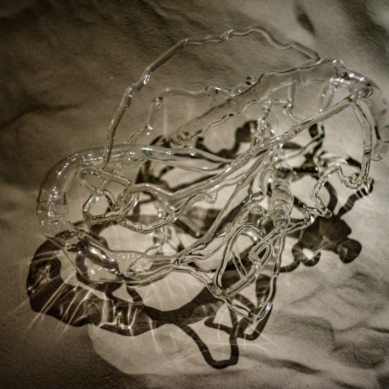 Mapując podświadomość, Untitled glass sculpture