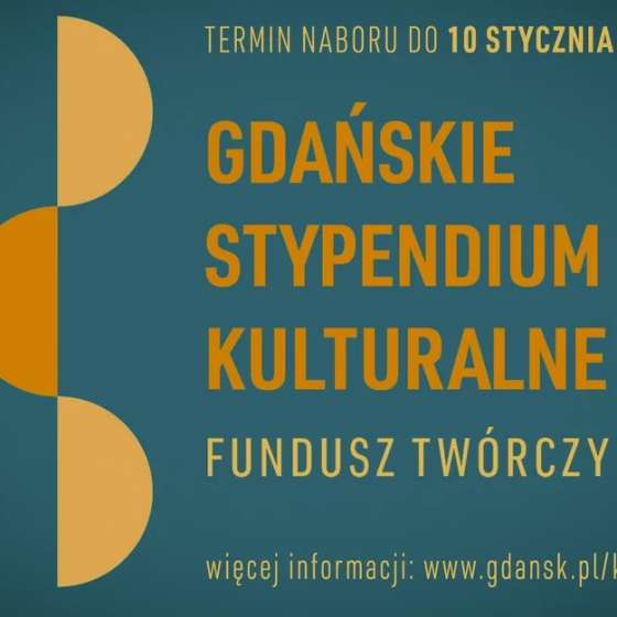 Gdańskie Stypendium Kulturalne Fundusz Twórczy 2026