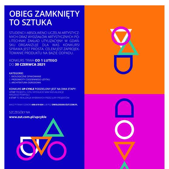 Obiekt zamknięty to sztuka. Weź udział w konkursie Up-Cykle!