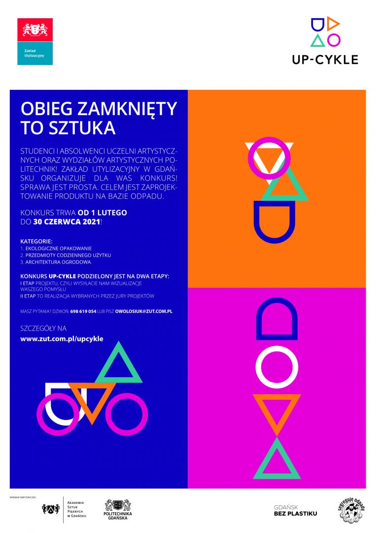Obiekt zamknięty to sztuka. Weź udział w konkursie Up-Cykle!