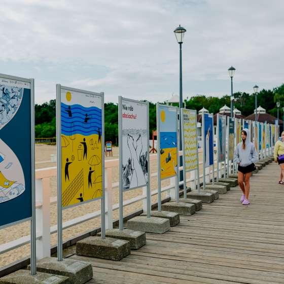 Proekologiczne murale naszych studentów_tek w przestrzeni Gdańska  - 8