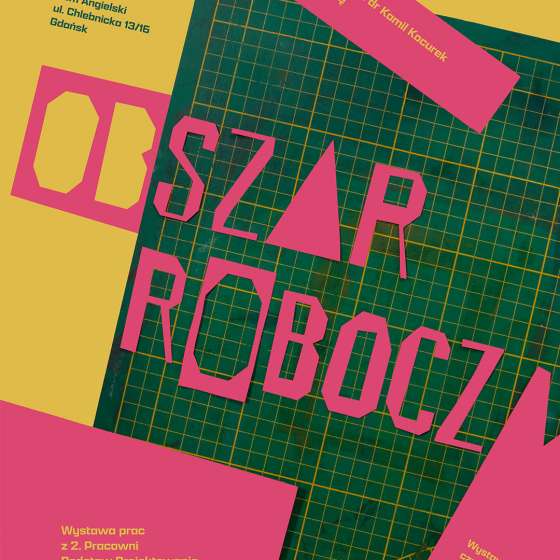„Obszar roboczy”. Wystawa 2. Pracowni Podstaw Projektowania Graficznego - 1