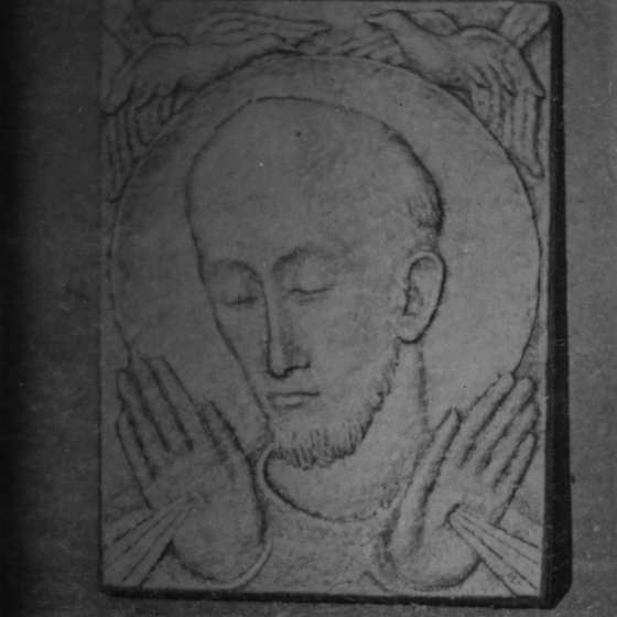 Św. Franciszek, płaskorzeźba; Łódź; Grudzień 1945; I/A/1/3