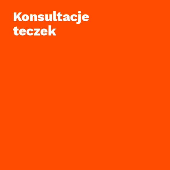 Konsultacje teczek - Wydział Rzeźby i Intermediów