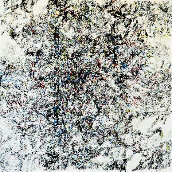 Z cyklu Współczesny akt-ekshibicjonizm czy pornografia, 250x200 cm, olej na płótnie, 2017