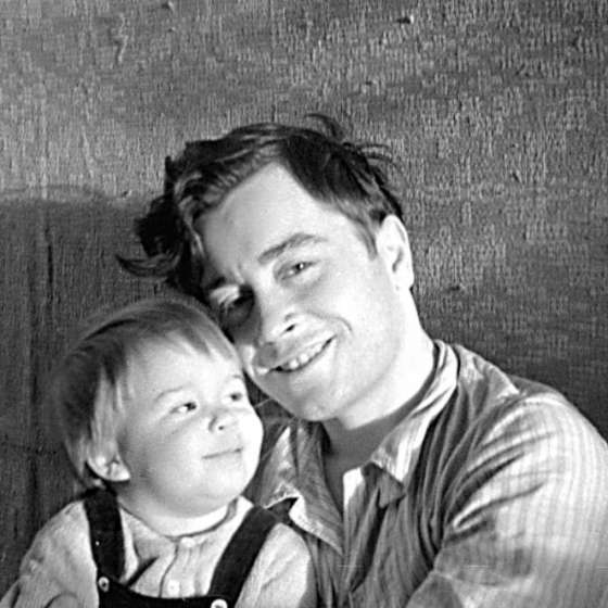 Witold Janowski z córka Laurą.