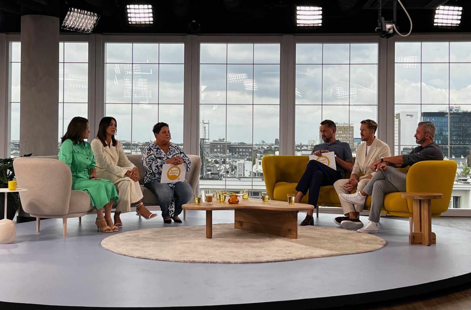 Nowe studio „Dzień dobry TVN” autorstwa pracowni Jana Sikory