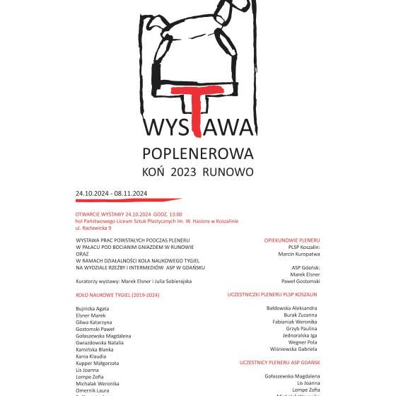 Wystawa poplenerowa KOŃ 2023 RUNOWO - 1