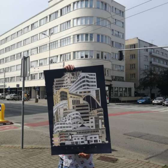  100 lat Portu Gdynia w ilustracjach naszego studenta, Jana Rutki  - 2
