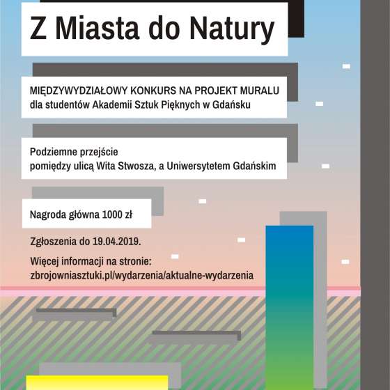 Rozstrzygnięcie konkursu na mural „Z miasta do natury”
