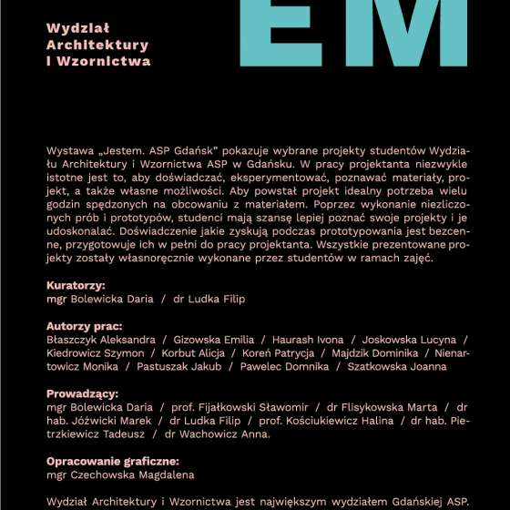 „Jestem. ASP Gdańsk” – wystawa studentów Wydziału AiW - 2