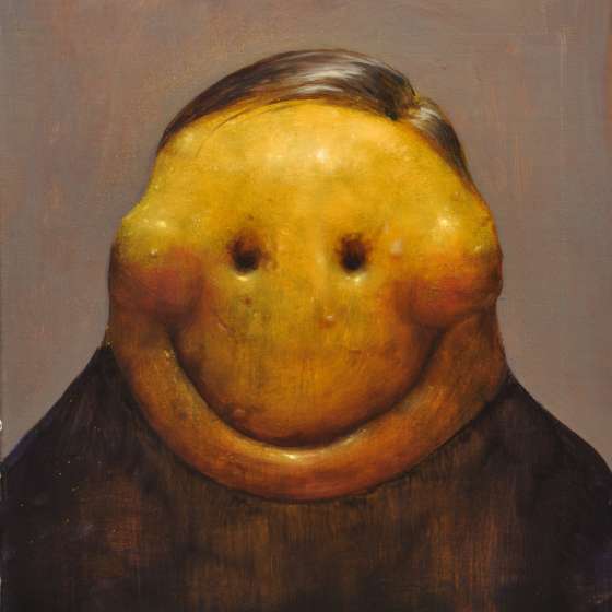 Marcin Zawicki, Hard Times, Acrylic and oil on canvas, 60 x 50cm, 2024