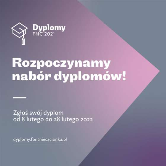 Dyplomy FNC 2021 - nabór prac!