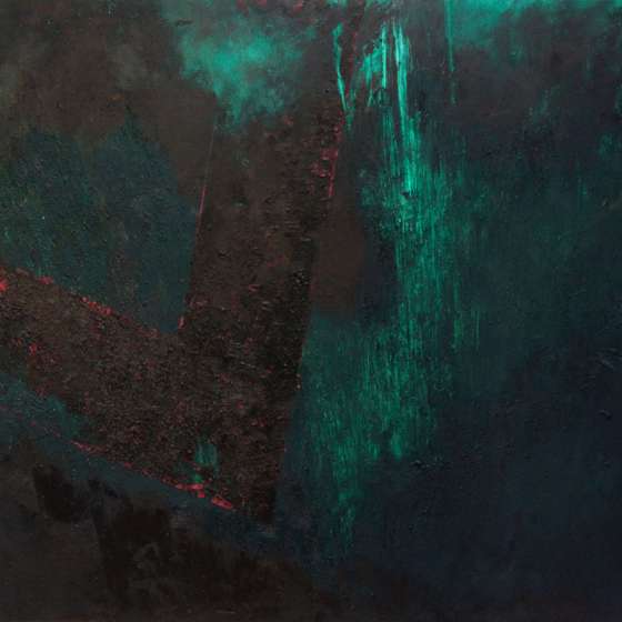 III, olej z woskiem na płótnie, 200x250 cm, 2019