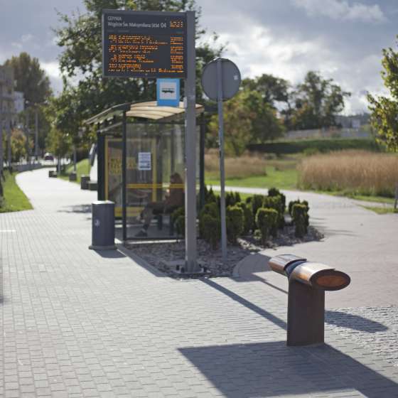 „Przysiadak” – Projekt „Smart City Seat” (SCS); Gdynia