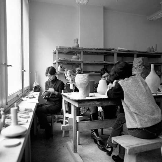 Pracownia ceramiki prof. Hanny Żuławskiej, 1969 [I/37/10]