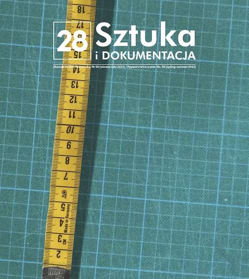 Sztuka i Dokumentacja |nr 28| 2023