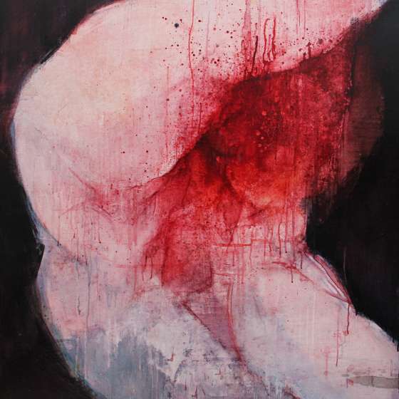 Ciało XX, 100x130cm, olej na płótnie