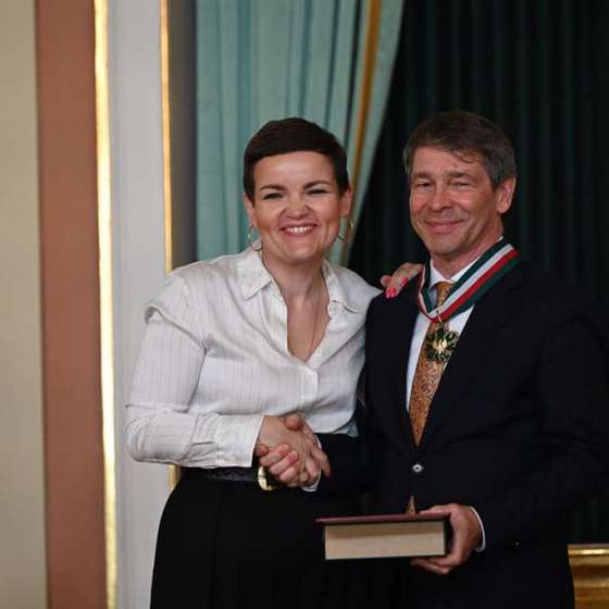 Złoty Medal „Zasłużony Kulturze Gloria Artis” dla prof. ASP dra hab. Krzysztofa Polkowskiego - 1