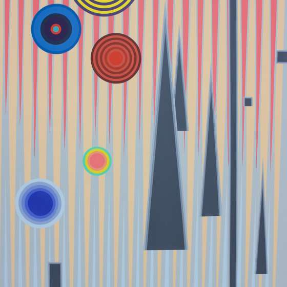 Przemysław Garczyński - Estiamtion of Symmetry 3 - 190 cm x 130 cm - 2025