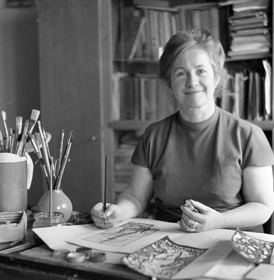 Prace artystów, Maria Wlazłowska