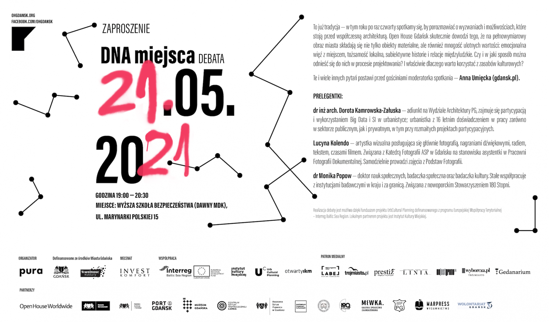 Dna miejsca. (Debata w ramach bloku UrbCultural Planning)