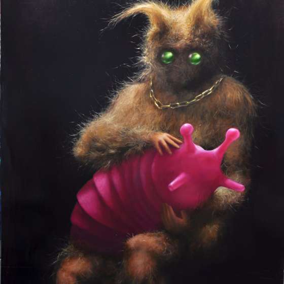 Marcin Zawicki, Mędrzec, Acrylic and oil on canvas, 160 x 200cm, 2025