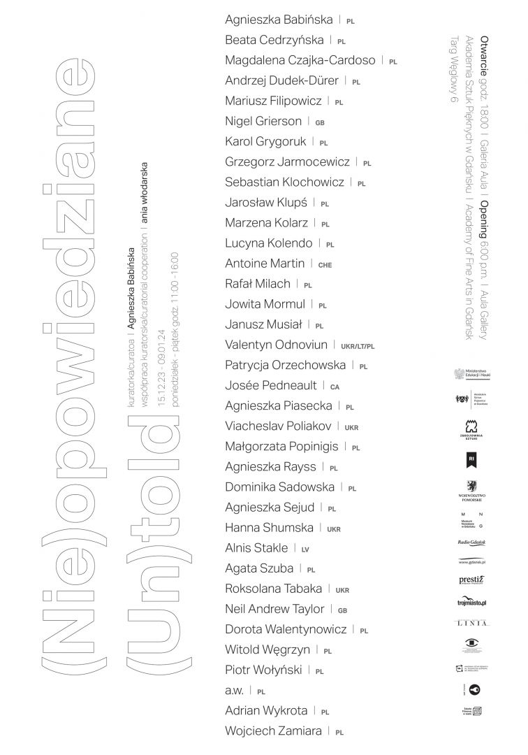 Wystawa (Nie)opowiedziane