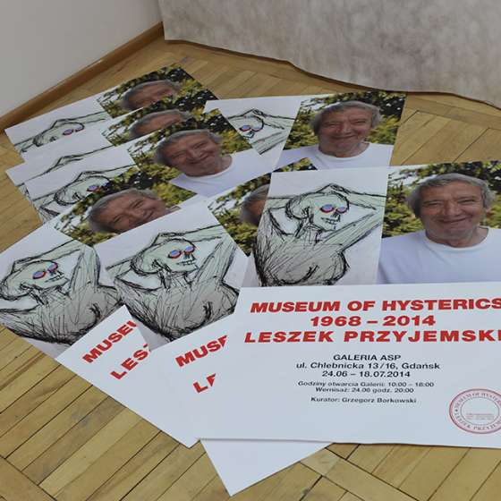 Wystawa Leszka Przyjemskiego | Museum of Hysterics 1968 - 2014